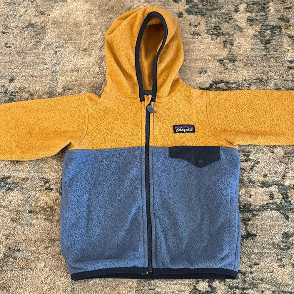 Patagonia Boys Fleece Zip-up Sweater - Picture 1 of 7